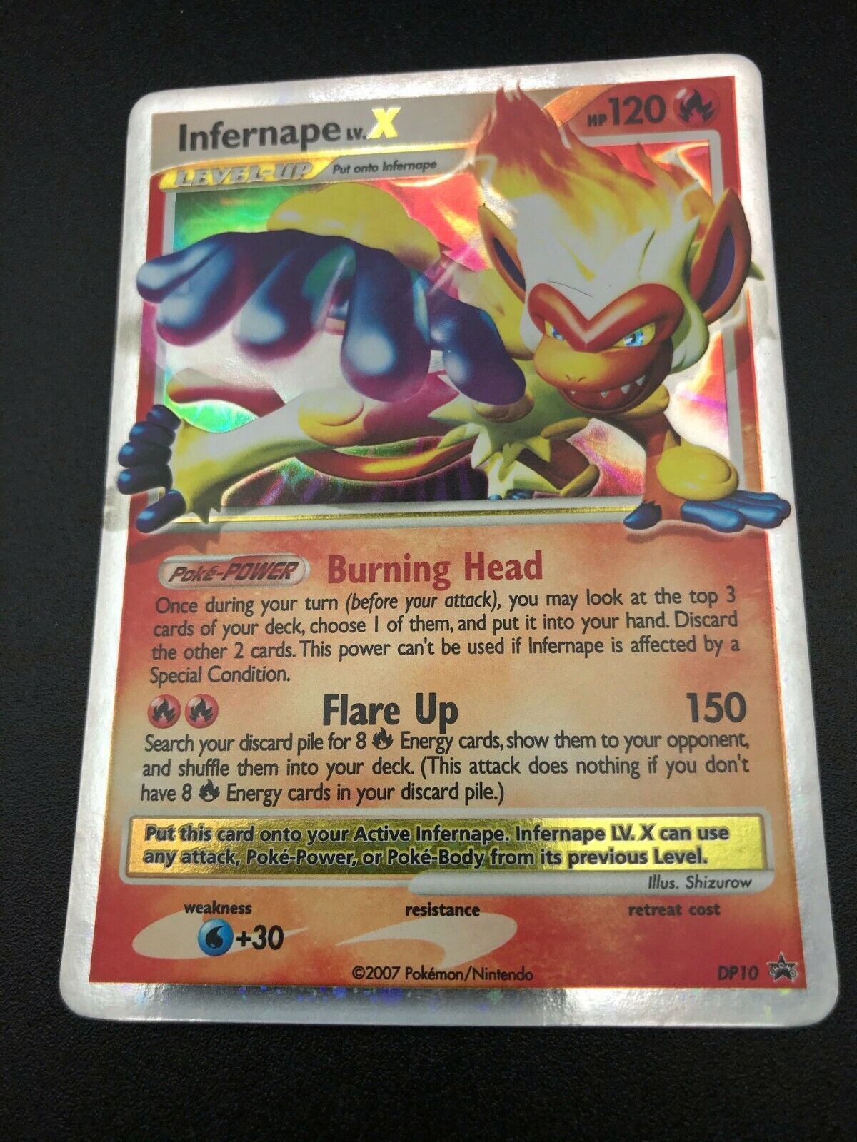 Pokémon Card - Card Graded PSA 9 INFERNAPE LV.X HOLO 2006 JAPANESE DP1  DIAMOND PEARL POKEMON - INFERNAPE - Catawiki