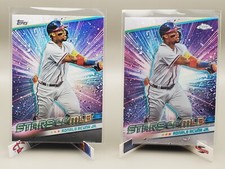 2024 Topps Ronald Acuña Jr Stars of the MLB and Chrome Stars of the MLB - Braves