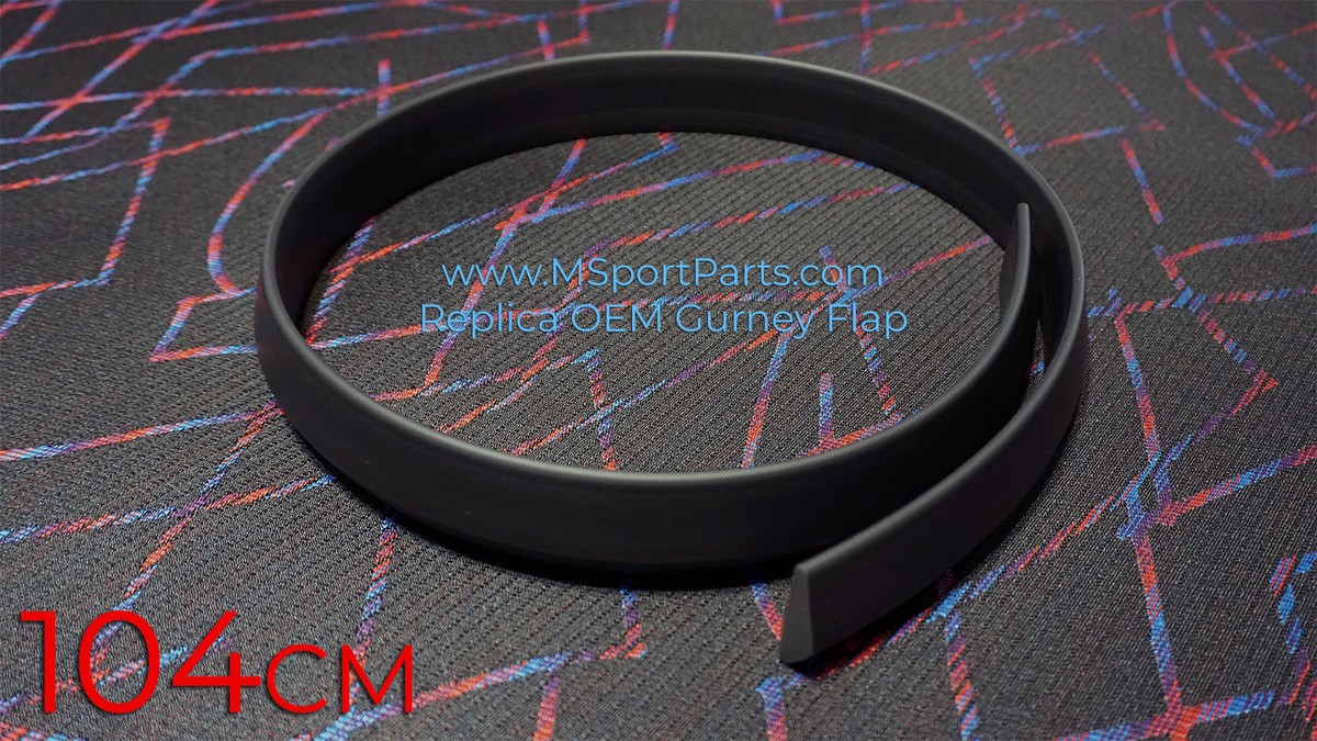 BMW E36 M3 104cm UPPER Gurney Flap 51712265786 GT GT2 Clubsport