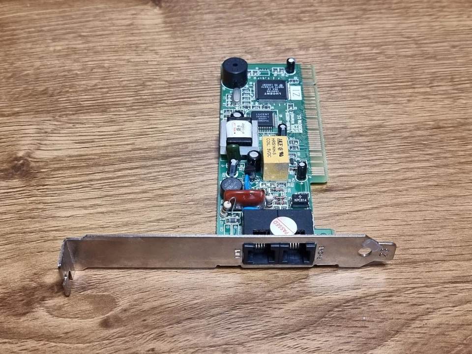 VINTAGE PCI MODEM CARD - DP56K INTERNAL, 94V-0, MICROCOM, LUCENT 1646T00 - Image 4 of 4