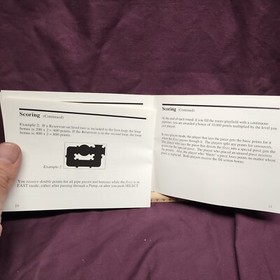 NES Nintendo pipe dream Manual only no game