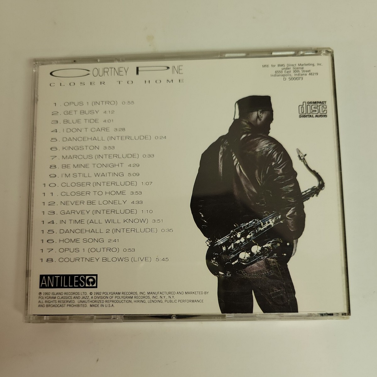 Courtney Pine Closer to Home 1992 | eBay
