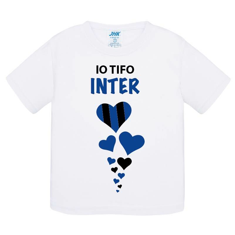 Maglietta Ufficiale Inter Milano - T-Shirt Bambini E Ragazzi 100% Cotone Back To Stadium - Foto 6