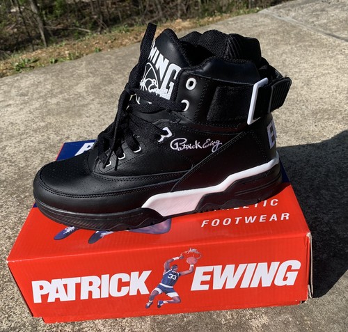 patrick ewing black and white