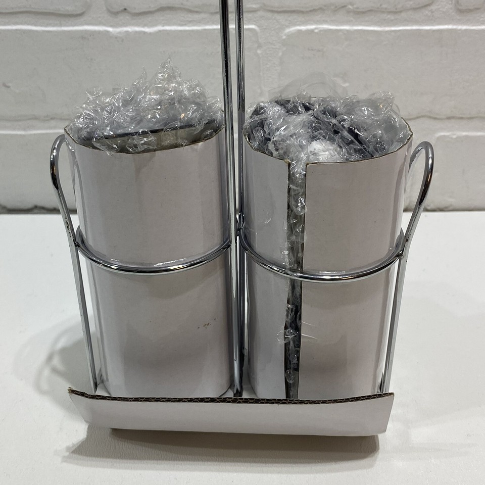 NEW Rechargeable Electric Salt and Pepper Grinder Set Automatic