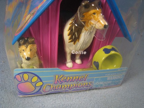 Nib. Kennel Champions Kid Kore Collie with Dog House - Picture 3 of 14