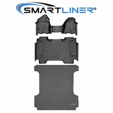Smartliner Custom Fit 2 Row Set Truck Bed Liner Oem 2019-2024 Dodge Ram 1500