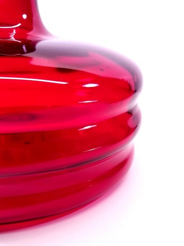Blenko Regal Specialty Line 9-RE Ruby Red Decanter Historic Period Husted 1960 - Picture 15 of 18