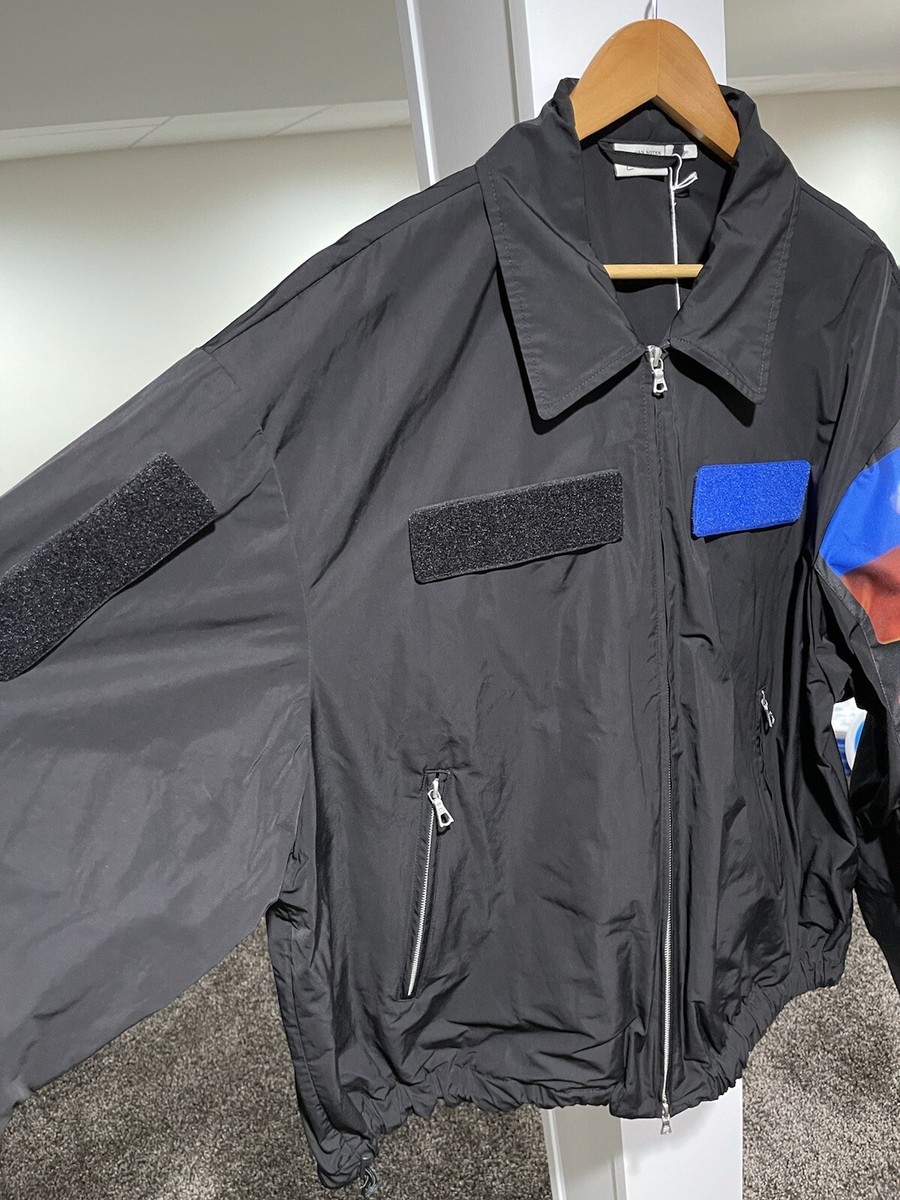 Dries Van Noten Black Len Lye Edition Patch Jacket size Dries Van Noten Black Len Lye Edition Patch Jacket size