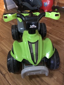 kids ride on 6v battery powered atv quad