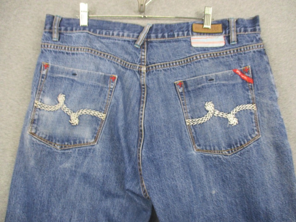 LRG LR Geans Jeans Mens 40x32 Denim Baggy Y2k Southpole Style Skater | eBay