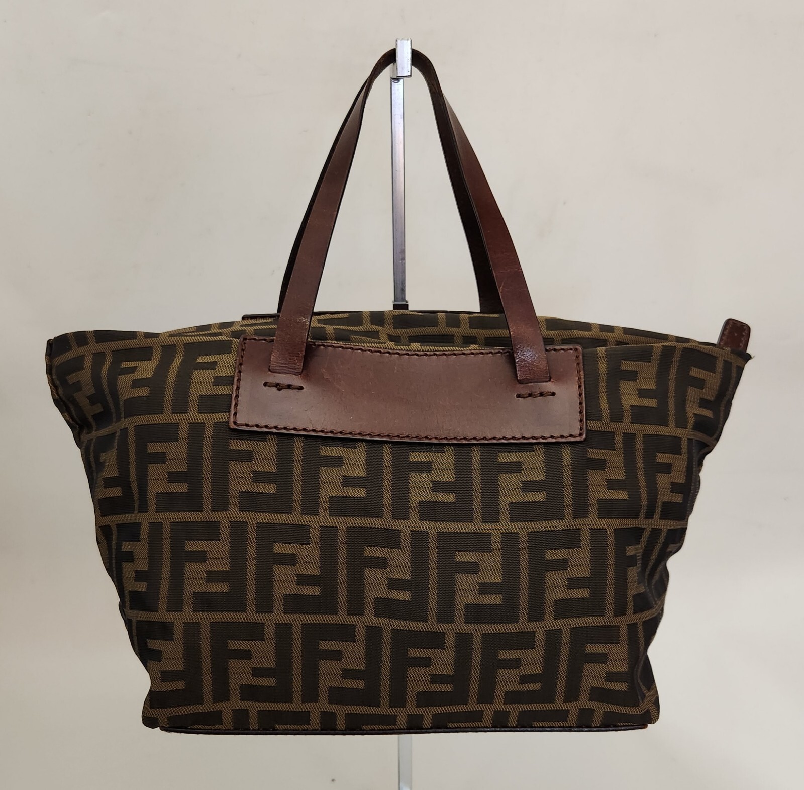 Authentic FENDI FF Zucca Foldable Tote bag made in … - Gem