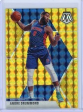 2019/20 Panini Mosaic Gold Mosaic #17 Andre Drummond #09/10