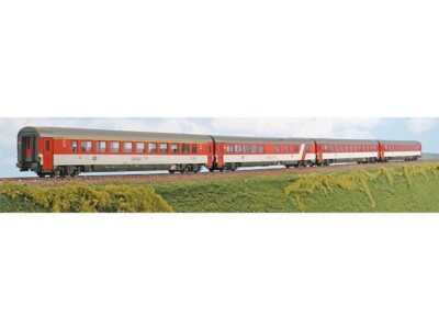 ACME 55218 H0 4er Set Eurocity CD Wagen ''Alois Negrelli'', Ep VI