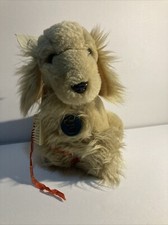 10" VINTAGE 1986 R DAKIN COCKER SPANIEL PUPPY DOG STUFFED ANIMAL PLUSH TOY.