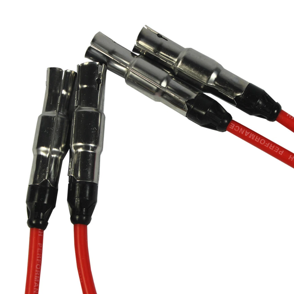 Juego de cables de bujía 8 mm JDMSPEED 27588 para Beetle Bora VW Golf GTI Jetta 2,0 L Foto 4 de 4