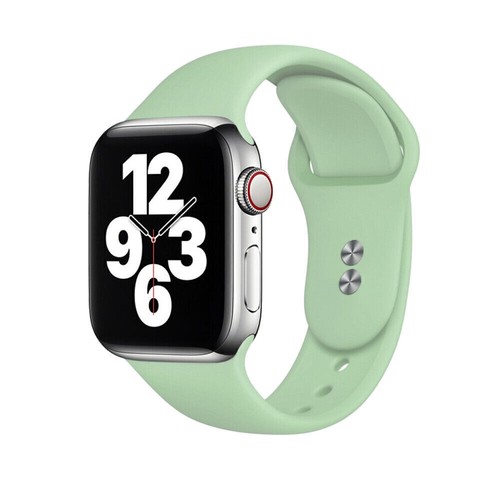 Cinturino Silicone Sport 40/44/41/45/49mm per Apple Watch Serie 9 8 7 6 5 4 SE - Foto 18 di 69