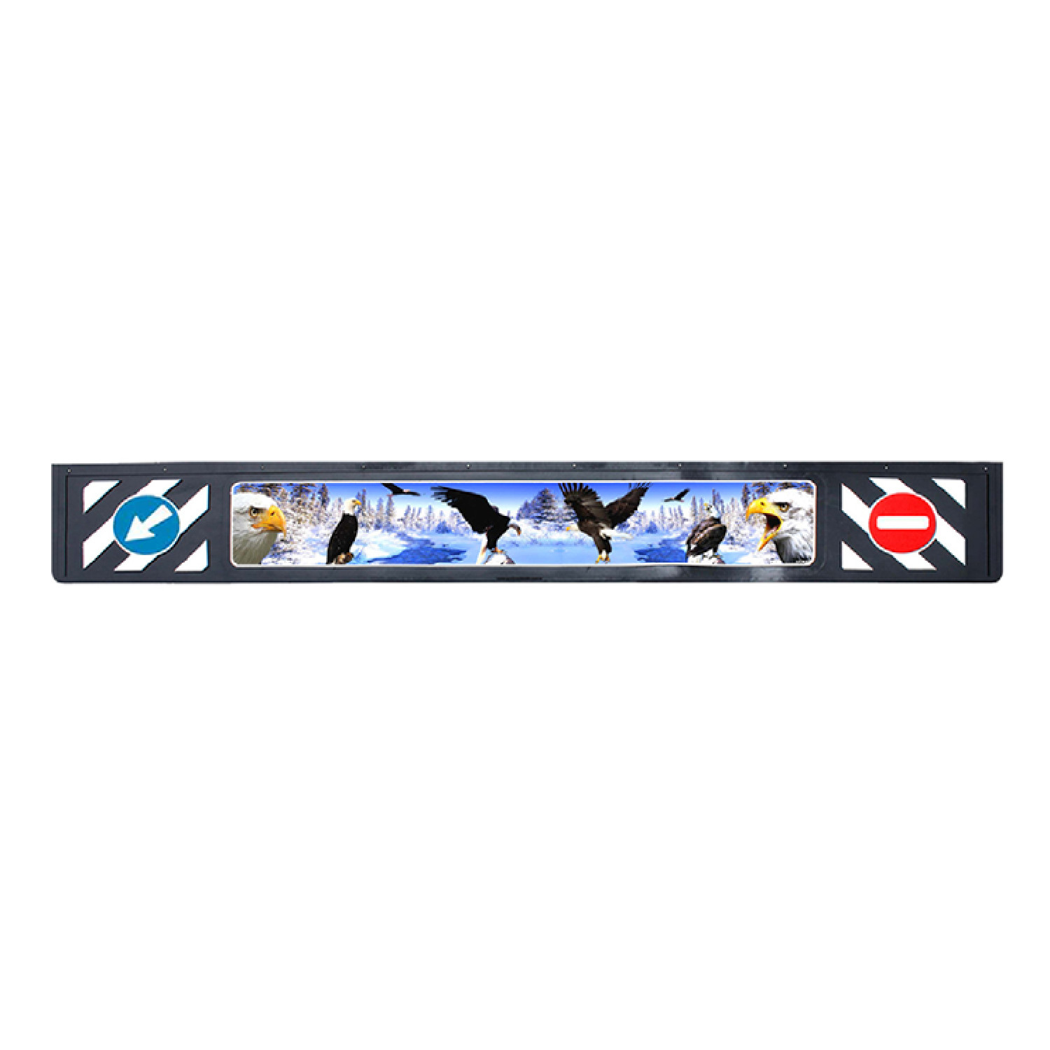 3D Mudflaps Mudflap Spatlap 240 cm x 35 cm Truck 