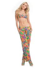 NWT $140  Sz Large L Trina Turk Montezuma Swim Cover Pants