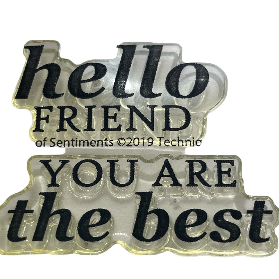 Technique Tuesday Lotes of Sentiments 2019 Hola Feliz Cumpleaños Aniversario Foto 3 de 4