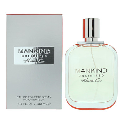 Kenneth Cole Mankind Unlimited Eau De Toilette Cologne For Men 3.4 Fl Oz