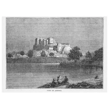 INDIA View of Jeypore - Antique Print 1890