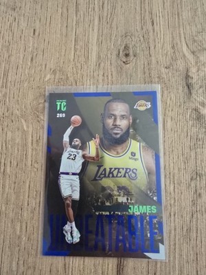 PANINI top CLASS 2025 Unbeatable - Lebron James Blue Parallel