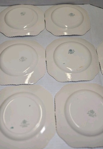 Lot Of 10 Vintage Johnson Bros - Square Plates -Made in England Mint NEW (READ) - Picture 5 of 5