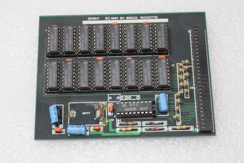 Spirit 512k RAM Expansion + RTC Trapdoor Upgrade Card Commodore Amiga 500 A500
