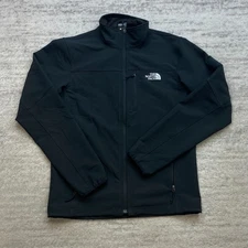 The North Face Apex Bionic Pneumatic Coat Jacket Small Black Full Zip Preppy Men