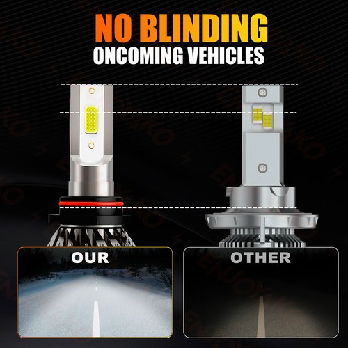 For Toyota 4Runner 2003-2005 Car LED Headlights Bulb High Low Beam 6000K 4x - Picture 7 of 11