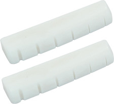 42Mm Guitar Bone Nut, 6 String Electric Guitar Nut Flat Bottom Pre-Slotted for S