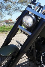 BATRIDE Gabelcover Harley Davidson Street Bob / Super Glide (49mm Standrohr): Sc