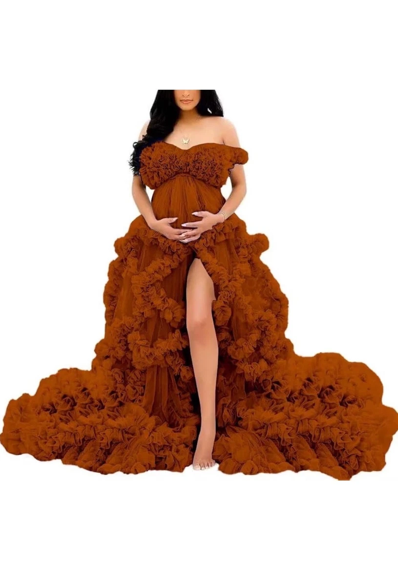 slim fit dress slacks See-Through Half Sleeves A Line Maternity Dress