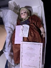 Porcelain Doll In Original Box Pauline  s Limited Edition with Certificate