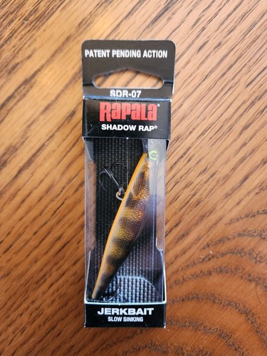 RAPALA SHADOW RAP 7 BRAND NEW IN BOX EUROPEA COLOR SDR-7 CPE MOLTEN COPPER PERCH - Picture 1 of 2