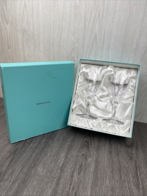Tiffany & Co. 2er Set Gläser CLR Weingläser Atlas unbenutzt verpackt.