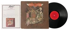 AEROSMITH x5 STEVEN TYLER Band Signed TOYS IN THE ATTIC Record EPPERSON COA
