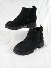 Wonder Nation Girls Black Ankle Boots Size 13