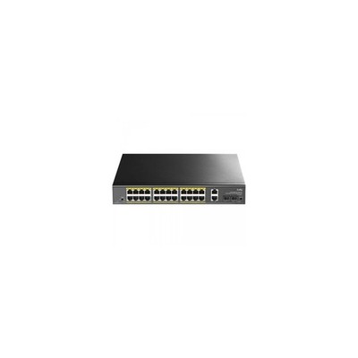 Cudy GS1026PS2 24-Port Gigabit PoE+ Switch 300W 2 GbE 2 SFP Uplink Rackmount