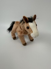 Stofftier Pferd 28cm Kuscheltier Schmusetier Pony Horse Farm Kinder Stofftiere