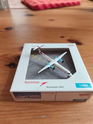 Herpa Wings Austrian Airlines Bombardier Q400 OE-LGB 520720 1:500