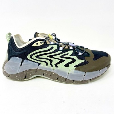 Reebok Zig Kinetica シューズ 迷彩柄 Reebok x Brain Dead Zig Kinetica II Green Grey Mens Running Shoes
