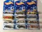 Lot Of  12 Vintage  Hot Wheels 2001 First Editions + Mainlines