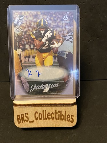2025 Luminance Football Kaleb Johnson Rookie Auto #109 /700 Steelers