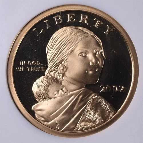 2007-S Sacagawea Dollar - NGC PF69 ULTRA CAMEO 