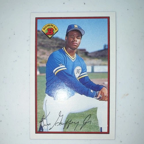 Bowman 1989 Ken Griffey Jr #220 Seattle Mariners Baseball Trading Card
