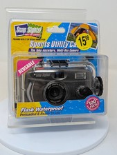Snap Sights Sports Utility Cam Waterproof Film Camera - New in Plastic