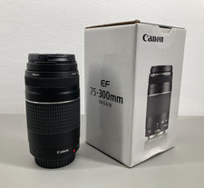 Canon EF 75-300mm f/4-5.6 III Telephoto Zoom Lens New Open Box