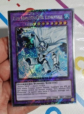 ZERO ABSOLUTE ELEMENTAL HERO   Secret Platinum   RA03 IT231   1Ed   Yu-Gi-Oh 